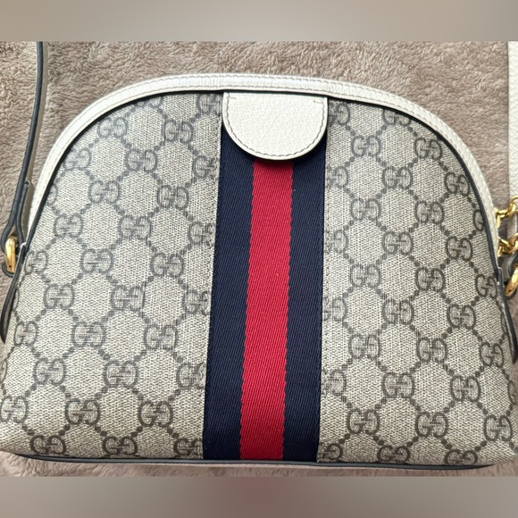 GUCCI
Pre-Loved GG Supreme Monogram Web Small Ophidia - Picture 2 of 6